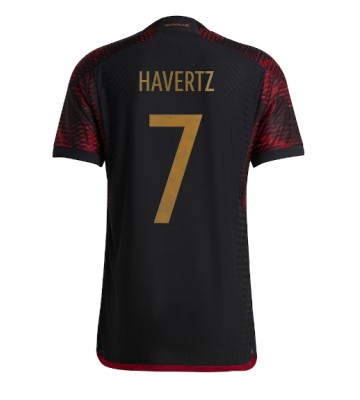 Tyskland Kai Havertz #7 Udebanetrøje VM 2022 Kort ærmer